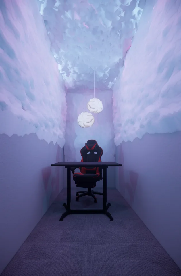 TikTok LIVE streaming room at ORO Digital