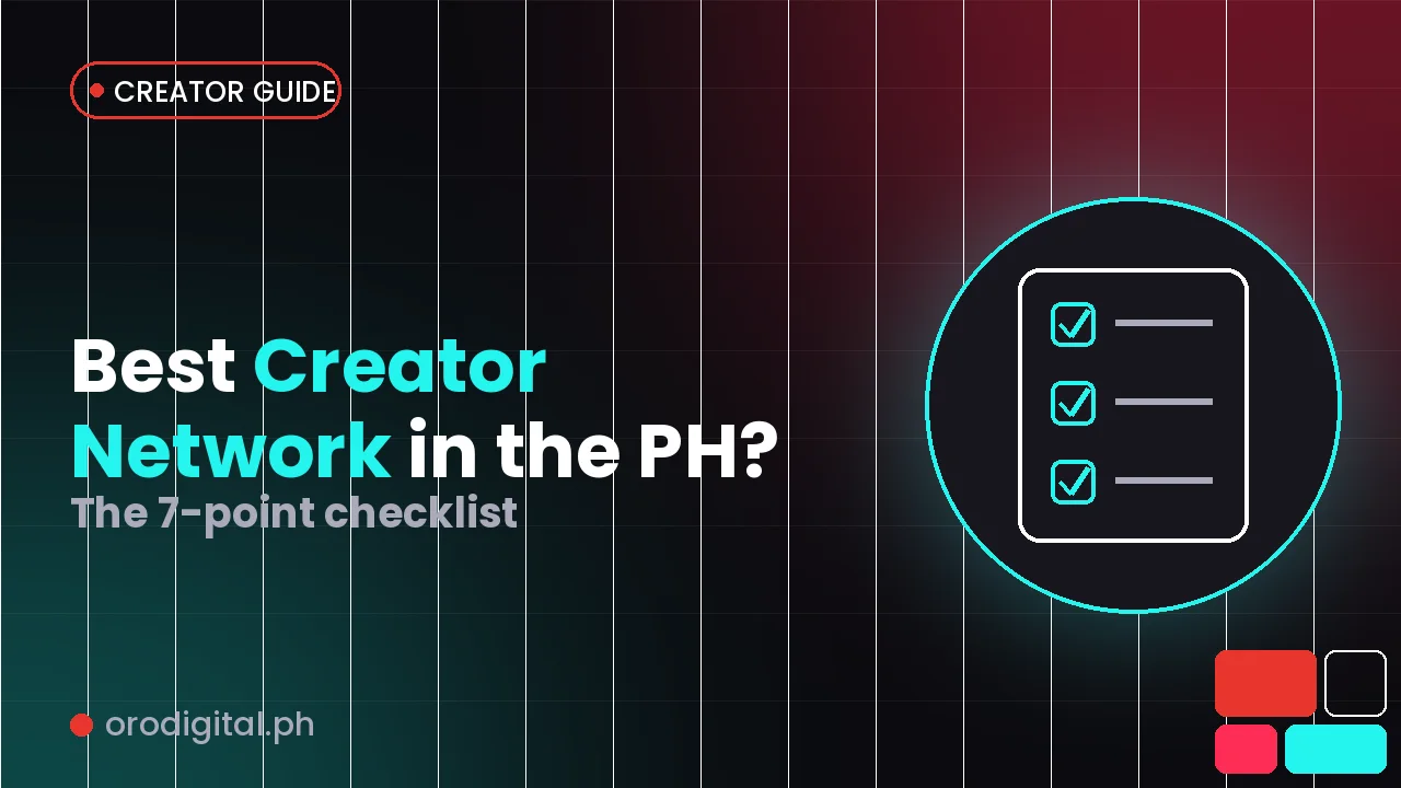 Best TikTok Creator Network in the Philippines (2026): How to Choose the Right Agency
