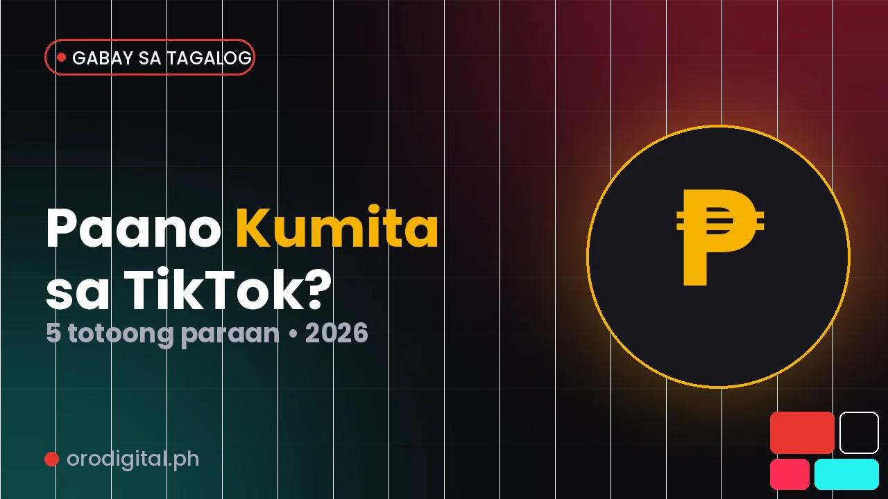 Paano Kumita sa TikTok: 5 Paraan Para sa mga Pinoy Creators (2026)